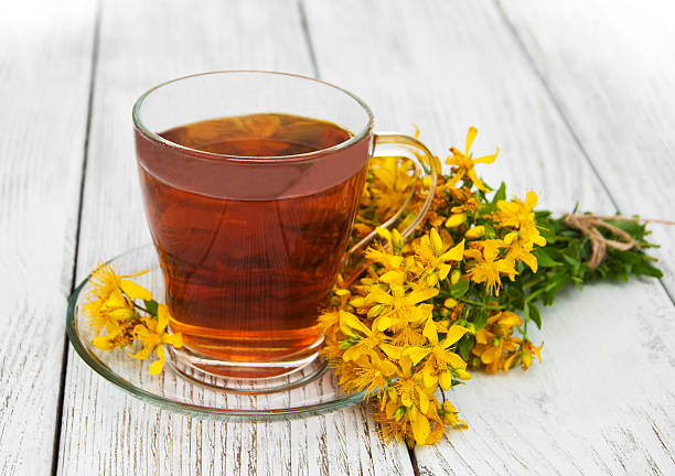 istock herbal tea in a glass cup 636412284
