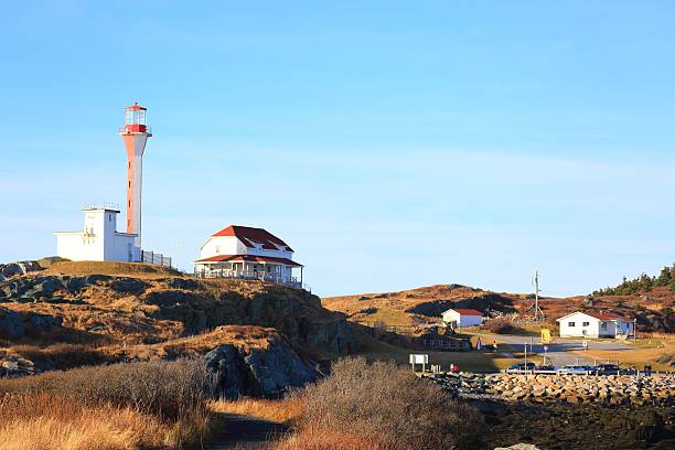 istock Cape Forchu lighthouse, Yarmouth, Nova Scotia, Canada 636416904