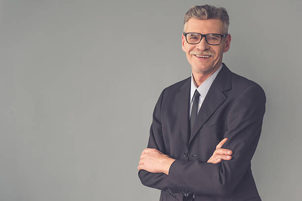 istock Handsome mature businessman 636417604