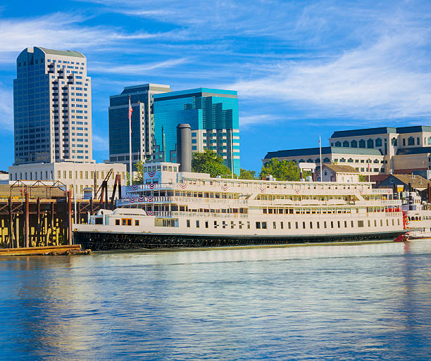 istock Historic Old Town waterfront Sacramento,CA 636420230