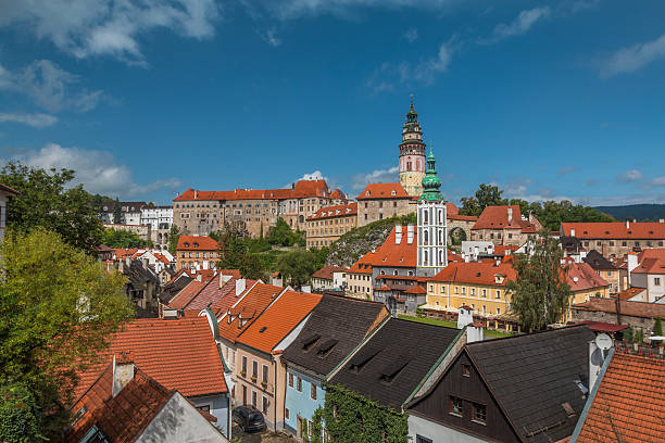 istock View of Cesky Krumlov in Czech Republic 636424738