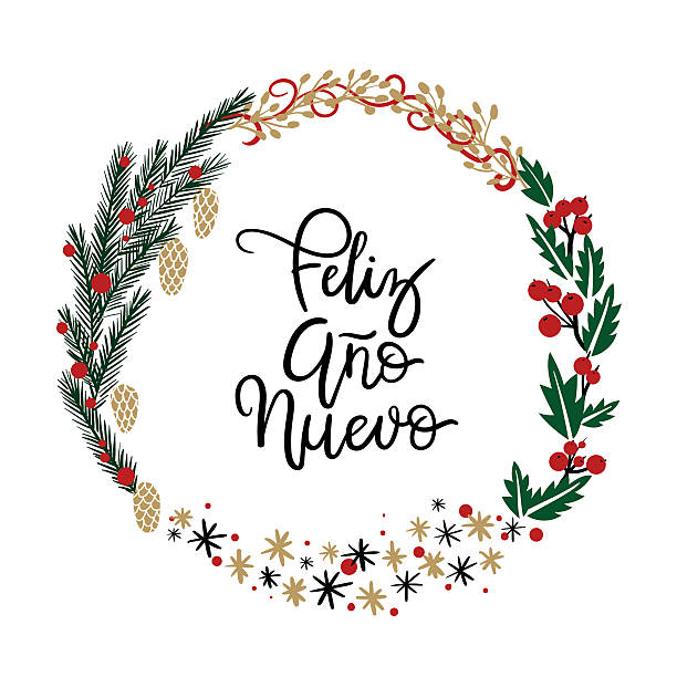 Feliz Año Nuevo Español Vectores Libres de Derechos - iStock Feliz Año Nuevo Español Vectores Libres de Derechos - iStock