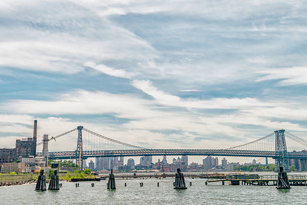 istock Uptown Manhattan skyline New York. Splittoned image. 636429064
