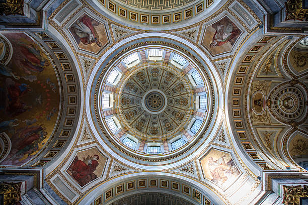 istock Inside the Basilica of St. Adalbert in Esztergom 636429876