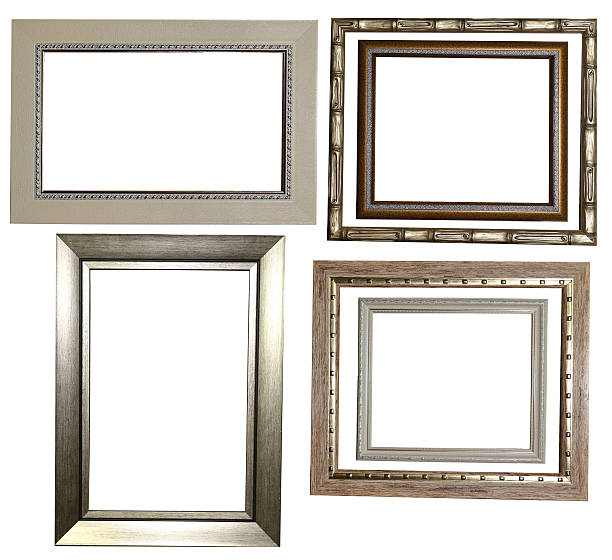 istock set of beautiful frames for paintings 636430744