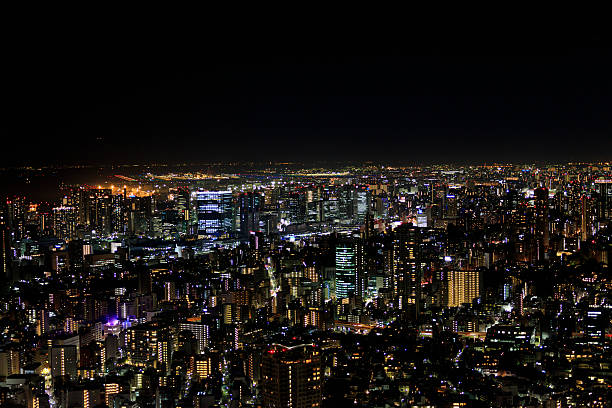 istock Night view of Tokyo 636437348