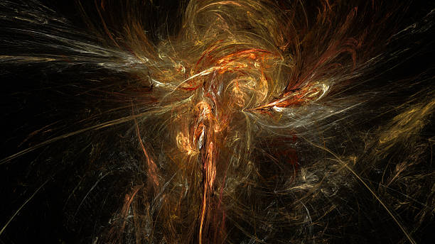 calaxy nebula abstract background - fantasy three dimensional three dimensional shape human nervous system imagens e fotografias de stock