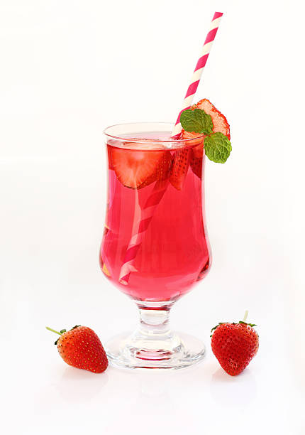 Strawberry juice for healtht.