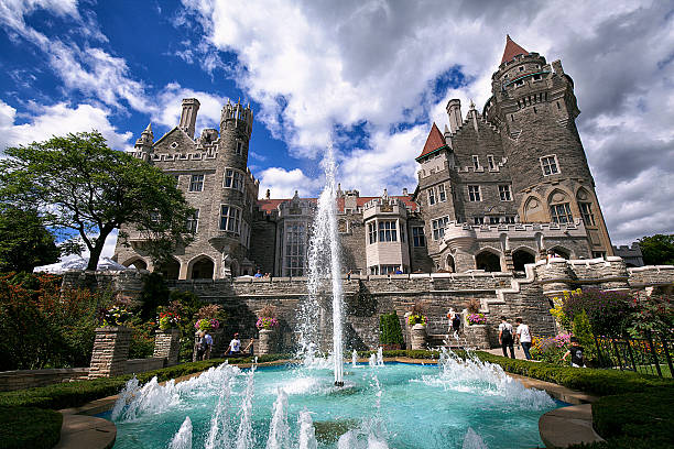 Casa Loma Castle, Toronto, Canada stock photo