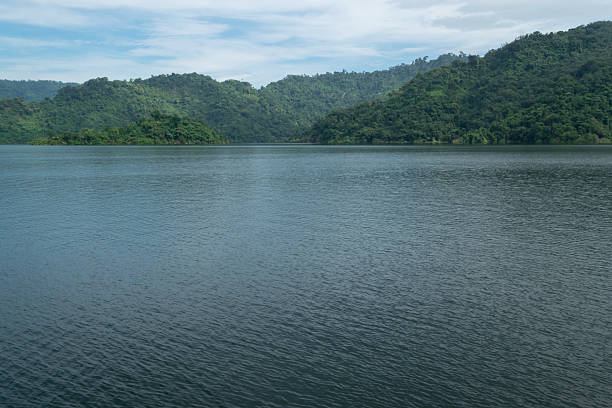 istock Sky with mountains view at Khundan Prakarnchon dam in Thailand. 636449772