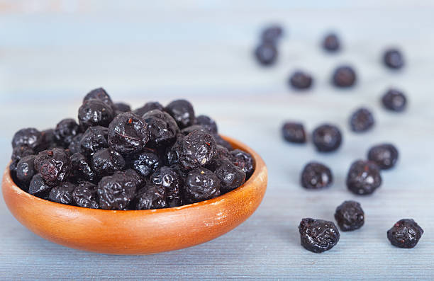 istock Healthy Raw Dried Blueberries 636456512