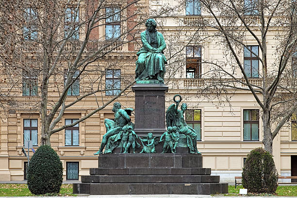 istock Beethoven monument on the Beethovenplatz square of Vienna, Austria 636458296