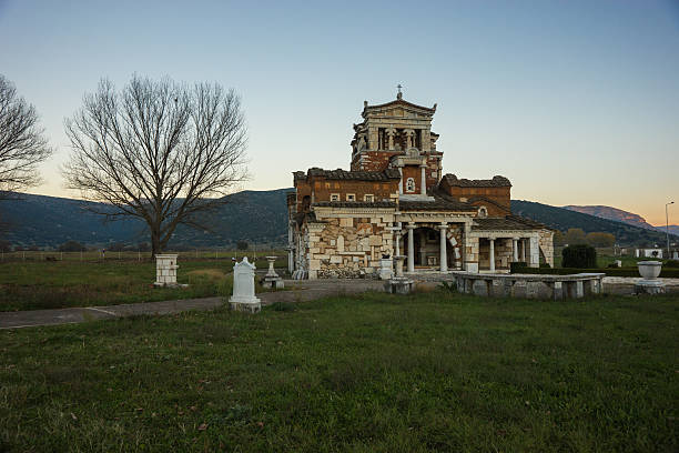 istock Church at Ancient Mantineia, Arcadia, Peloponnese, Greece 636461912