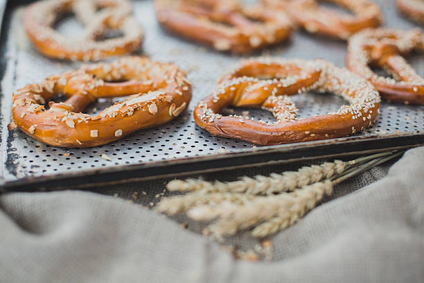 istock savory mini pretzels in the traditional looped knot shape 636465312