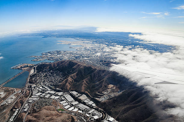 샌프란시스코 에서 공기 - cityscape san francisco county city office building 뉴스 사진 이미지