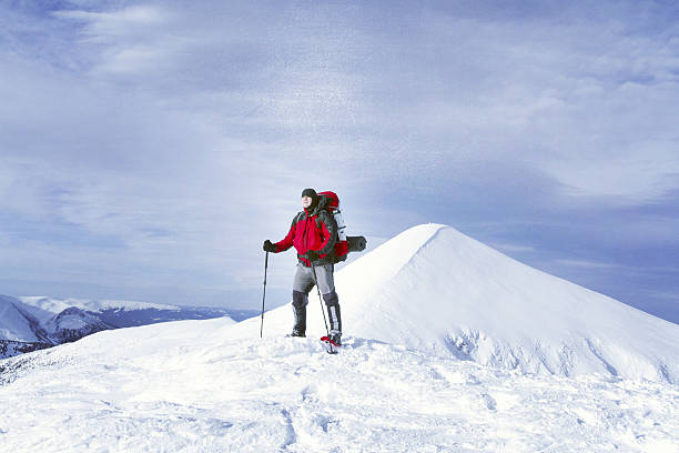 istock Winter hiking in the mountains. 636486048