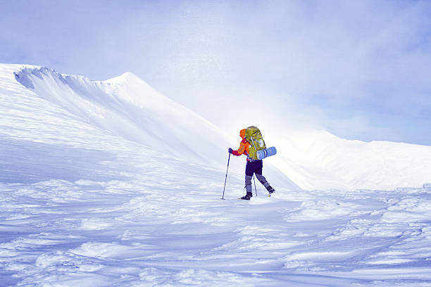 istock Winter hiking in the mountains. 636486134