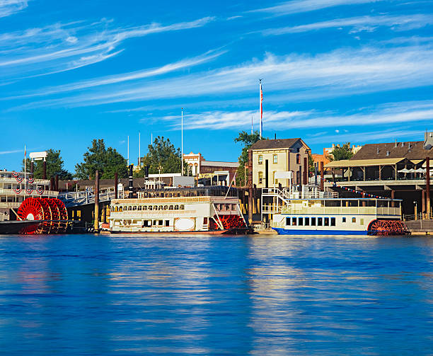 istock Historic Old Town waterfront Sacramento,CA 636486194