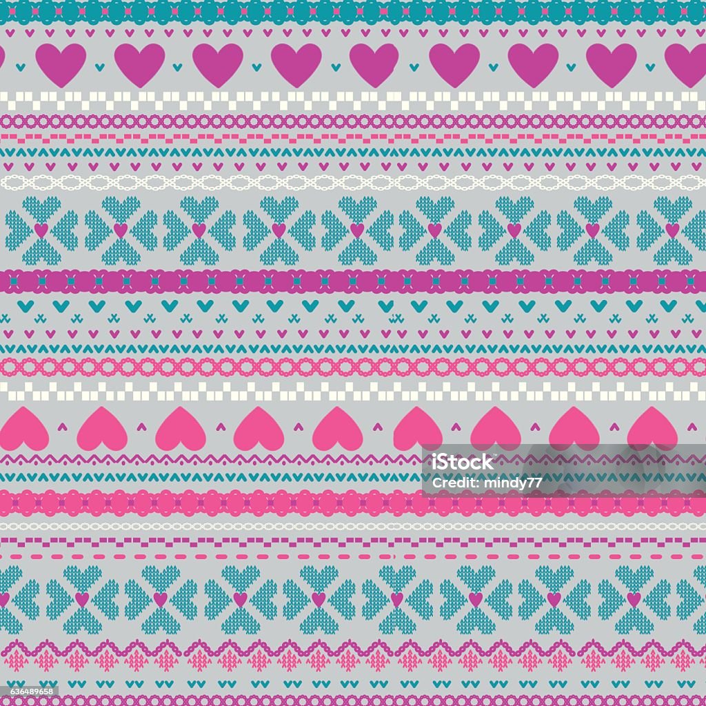 Nordic Pattern Abstract Nordic Pattern Stock Illustration - Download Image Now - Abstract, Arts ...
