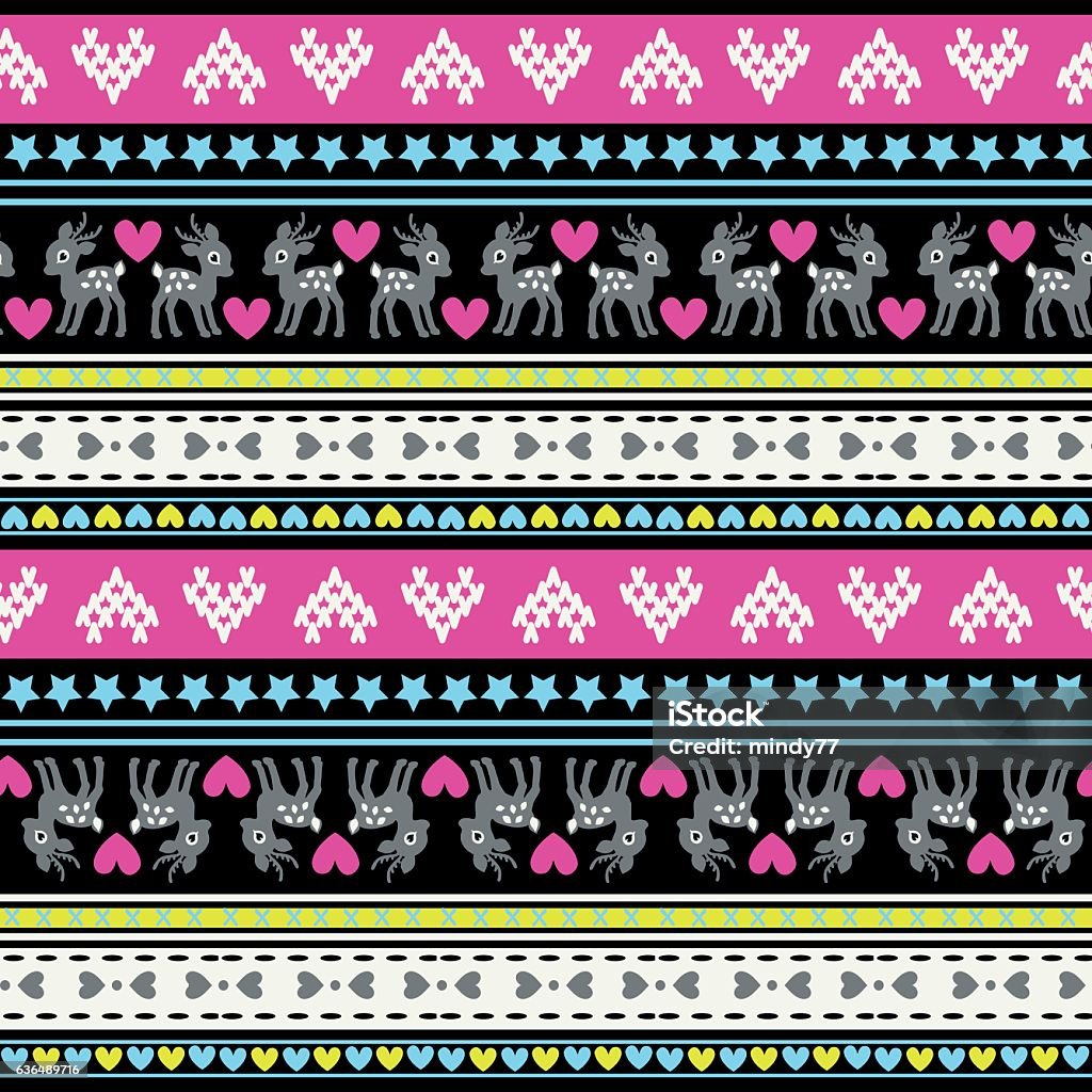 Nordic Pattern Abstract Nordic Pattern Stock Illustration - Download Image Now - Abstract, Arts ...