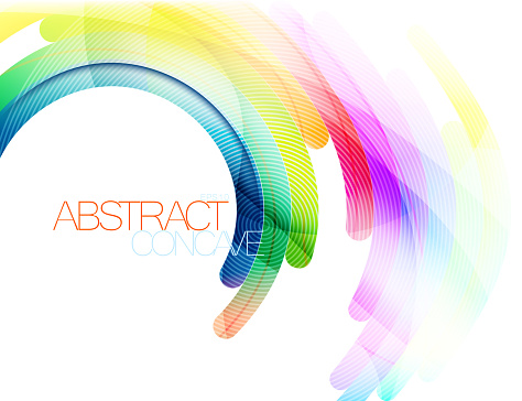 Colorful abstract curve scene vector concepts background template.Illustration is an eps10 file and contains transparency effects