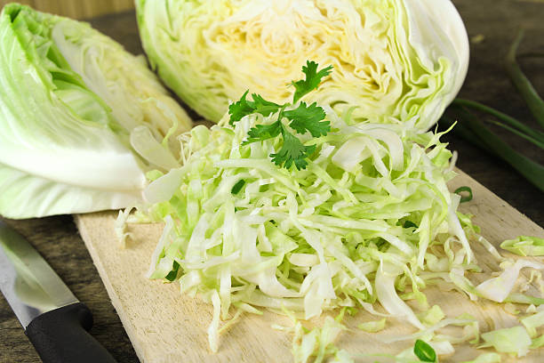 istock sliced and cut fresh green cabbage organic vegetable 636512682
