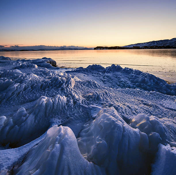istock Lake Baikal in winter. 636516216