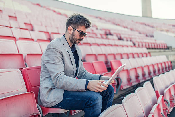 istock Coach sitting on the stands 636519622