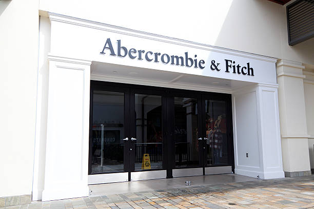 Abercrombie & Fitch Honolulu, HI, USA - November 24, 2016: Abercrombie & Fitch: Shop of Abercrombie & Fitch. Its an retailer that focuses on upscale casual wear for young consumers, with over 400 locations in the US. abercrombie fitch stock pictures, royalty-free photos & images