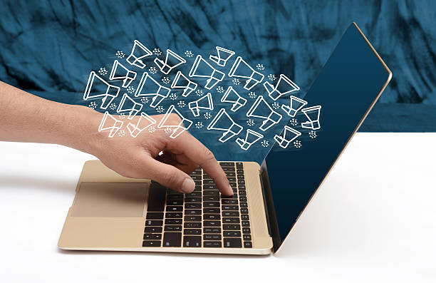 istock Sending Promotional Email marketing campaign concept 636524678