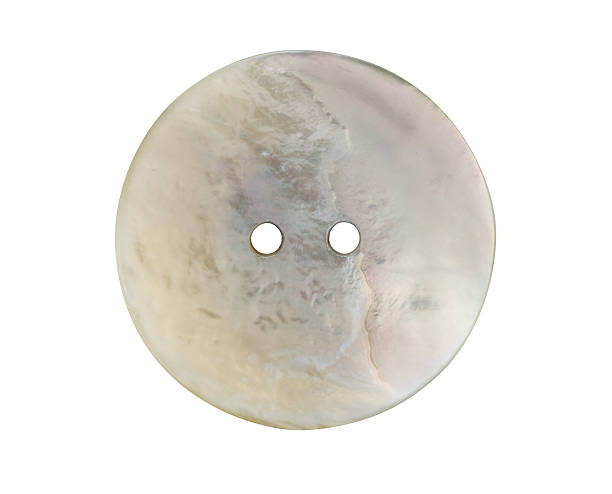 istock Detail of the button on white background 636527534