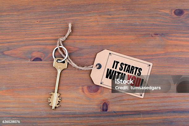 It Starts With You Stock Photo - Download Image Now - Individuality, Lifestyles, New Life