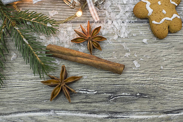 istock Christmas cookies with festive decoration 636533218