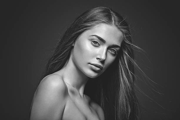 istock Beautiful girl with natural make-up 636535994
