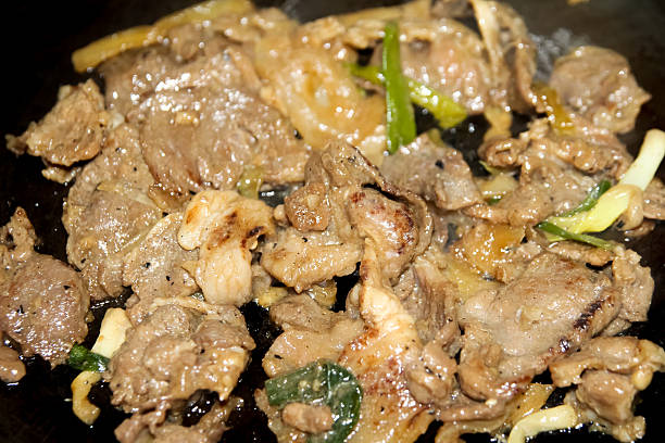 istock Bulgogi - Korean food 636539682