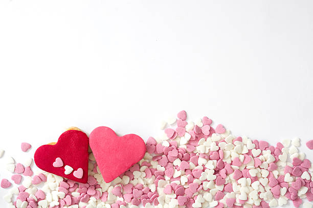 istock Valentine cookies with heart shape 636541534