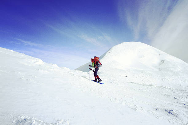 istock Winter hiking in the mountains. 636543006