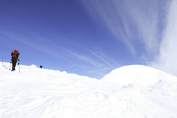 istock Winter hiking in the mountains. 636543074