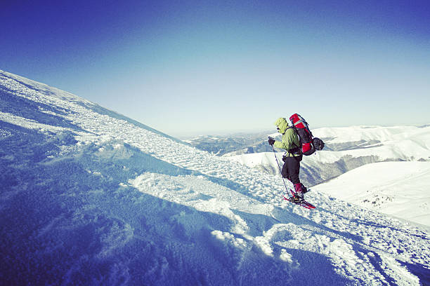 istock Winter hiking in the mountains. 636544718