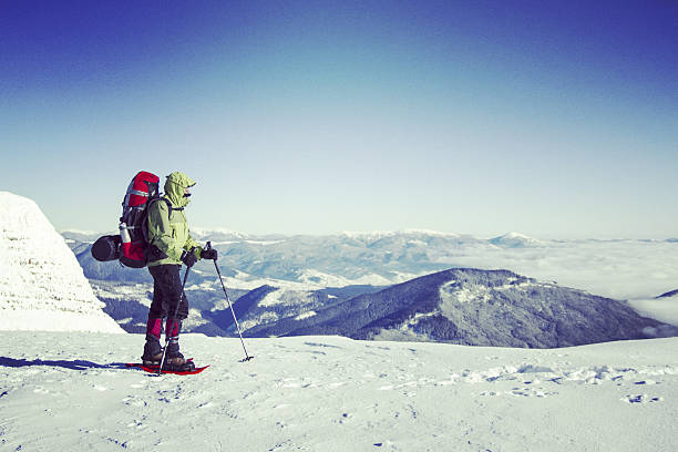istock Winter hiking in the mountains. 636544760