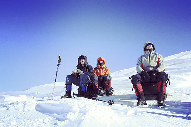 istock Winter hiking in the mountains. 636545494