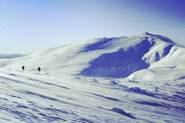 istock Winter hiking in the mountains. 636545548