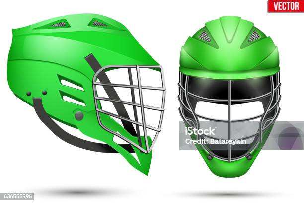 Lacrosse Helmet Set Stock Illustration - Download Image Now - Bodyguard, Clip Art, Cut Out