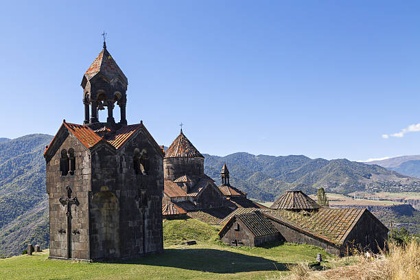 アルメニアのハッパット修道院。 - armenian culture armenia saint monastery ストックフォトと画像