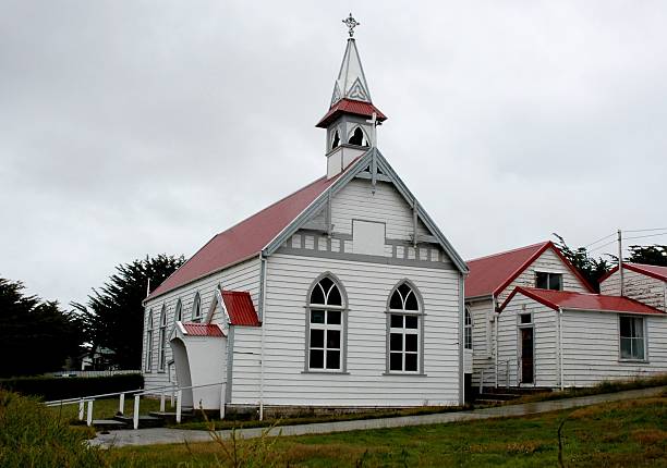 istock Port Stanley church 636562592