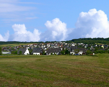 Scenic view of Breitscheid - Hesse, Germany