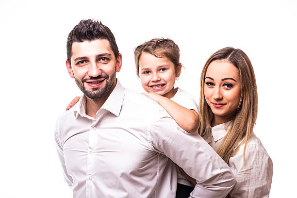 istock Mother, father and daughter 636570726