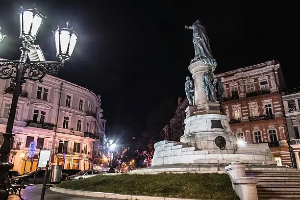 Photo of Catherine square in Odessa