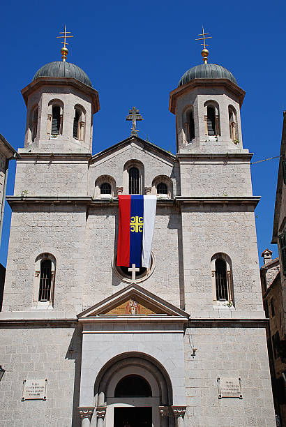 istock Kotor (Montenegro): Serbian Orthodox church of St. Nicholas 636576562