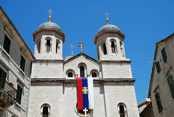 istock Kotor (Montenegro): Serbian Orthodox church of St. Nicholas 636576688